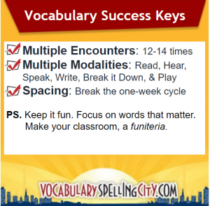 Keys to Vocabulary Success