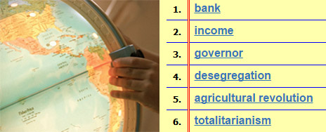 Social Studies Vocabulary